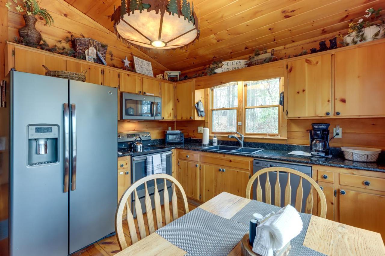 Blue Ridge Cozy Cabin In The Woods With Hot Tub! Buitenkant foto