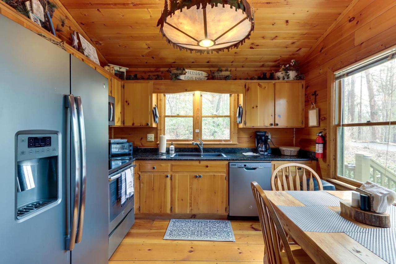 Blue Ridge Cozy Cabin In The Woods With Hot Tub! Buitenkant foto