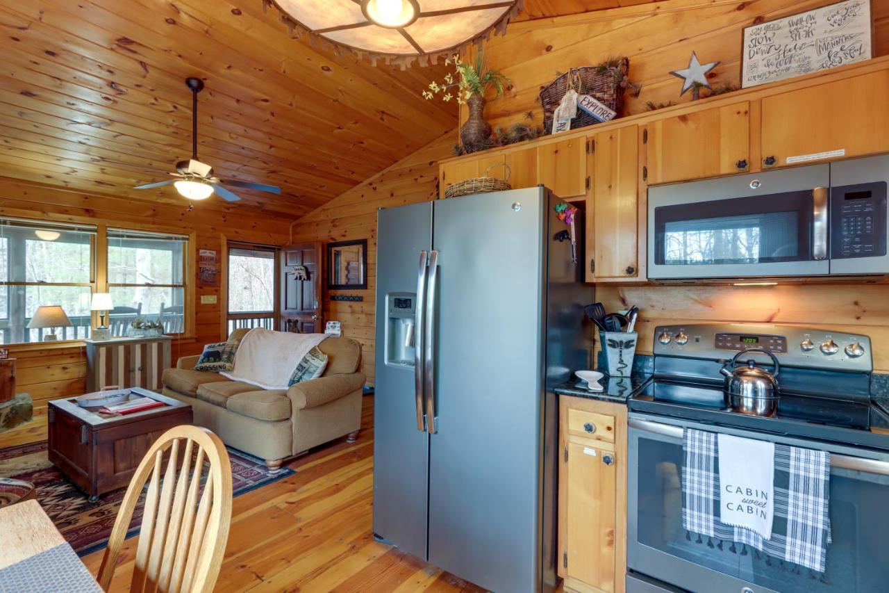 Blue Ridge Cozy Cabin In The Woods With Hot Tub! Buitenkant foto