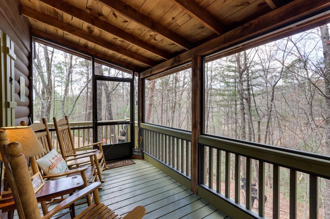 Blue Ridge Cozy Cabin In The Woods With Hot Tub! Buitenkant foto