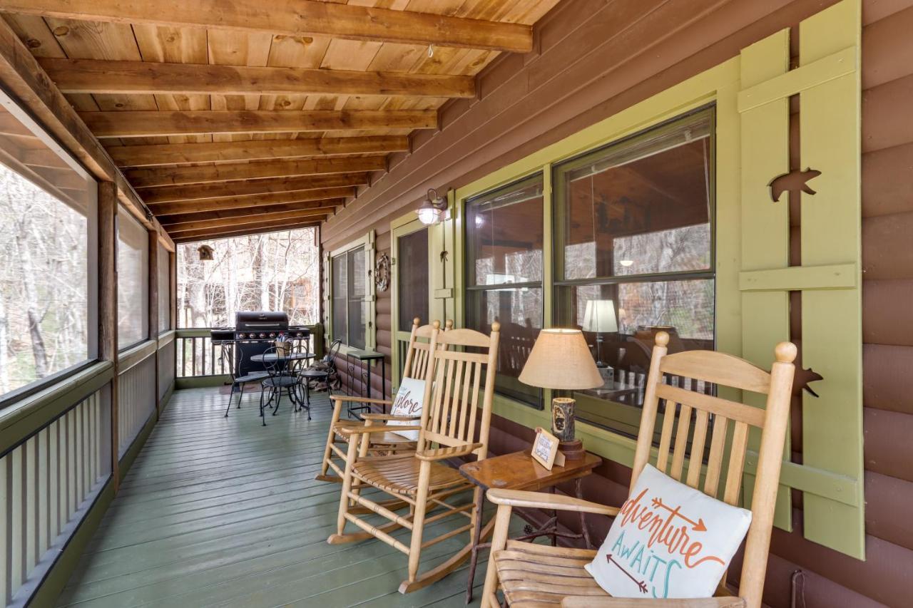 Blue Ridge Cozy Cabin In The Woods With Hot Tub! Buitenkant foto