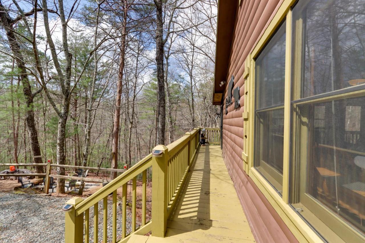 Blue Ridge Cozy Cabin In The Woods With Hot Tub! Buitenkant foto